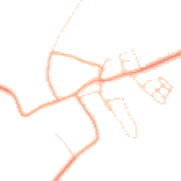 Daytime road noise heatmap for CB23 4JR