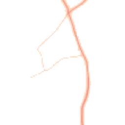Daytime road noise heatmap for CB23 4LP