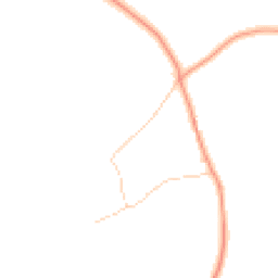 Daytime road noise heatmap for CB23 4LT