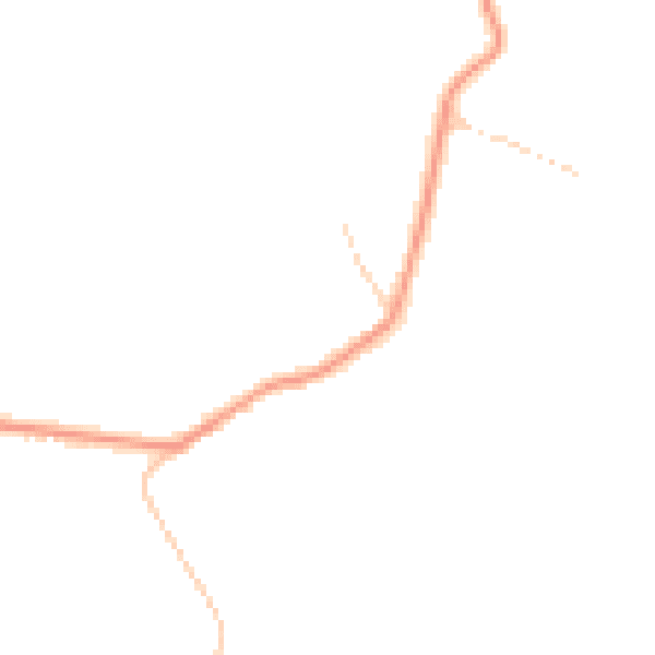 Daytime road noise heatmap for CB23 4NE