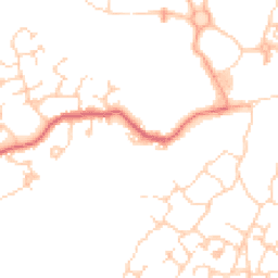 Daytime road noise heatmap for CB23 5AD
