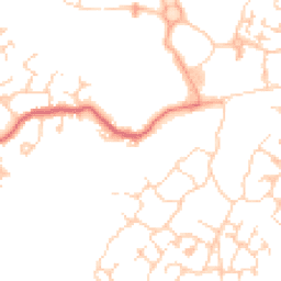 Daytime road noise heatmap for CB23 5AE