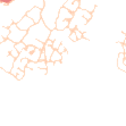 Daytime road noise heatmap for CB23 5AF