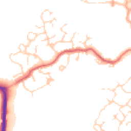 Daytime road noise heatmap for CB23 5BN