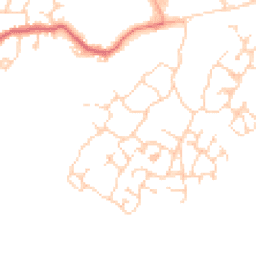 Daytime road noise heatmap for CB23 5BP