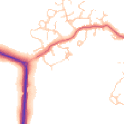 Daytime road noise heatmap for CB23 5EB