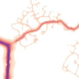 Daytime road noise heatmap for CB23 5EN