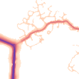 Daytime road noise heatmap for CB23 5EQ