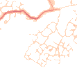 Daytime road noise heatmap for CB23 5JR