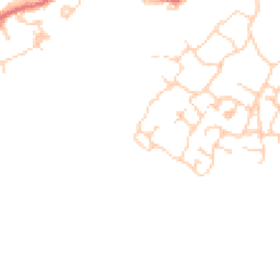 Daytime road noise heatmap for CB23 5JS