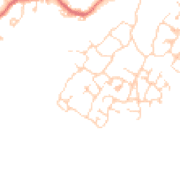 Daytime road noise heatmap for CB23 5JT
