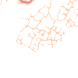 Daytime road noise heatmap for CB23 5JU