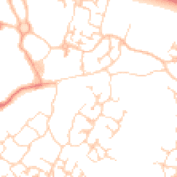 Daytime road noise heatmap for CB23 6BD