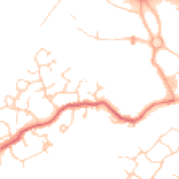 Daytime road noise heatmap for CB23 6BU