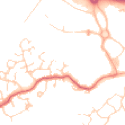 Daytime road noise heatmap for CB23 6DB