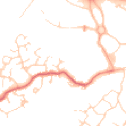 Daytime road noise heatmap for CB23 6DD