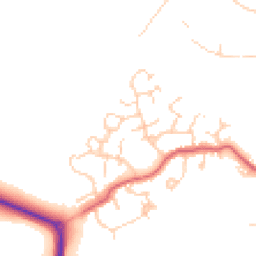 Daytime road noise heatmap for CB23 6FG