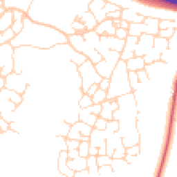 Daytime road noise heatmap for CB23 6HU