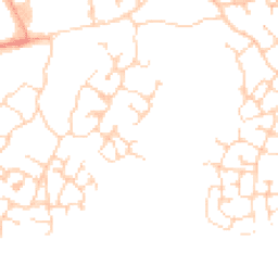 Daytime road noise heatmap for CB23 6JP
