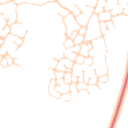 Daytime road noise heatmap for CB23 6JT