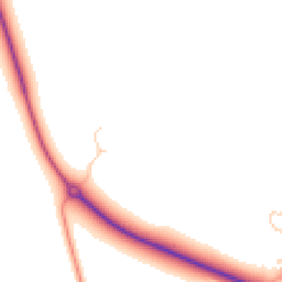 Daytime road noise heatmap for CB23 6LP