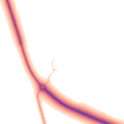 Daytime road noise heatmap for CB23 6LQ