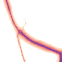 Daytime road noise heatmap for CB23 6LU