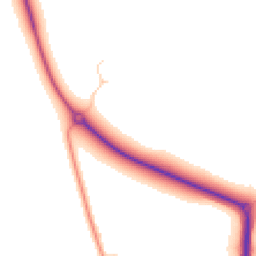Daytime road noise heatmap for CB23 6LX