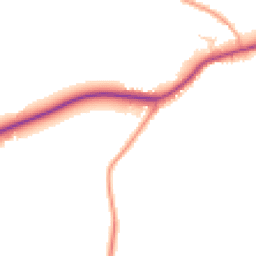 Daytime road noise heatmap for CB23 7AG