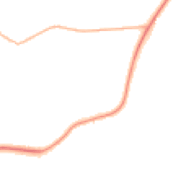 Night-time road noise heatmap for CB23 7AL