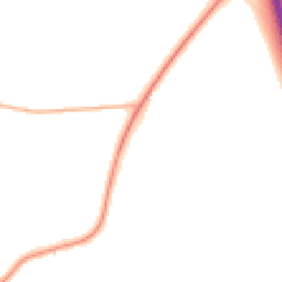 Night-time road noise heatmap for CB23 7AR