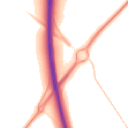 Night-time road noise heatmap for CB23 7AT