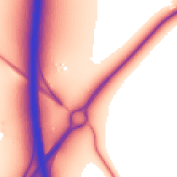 Daytime road noise heatmap for CB23 7AU