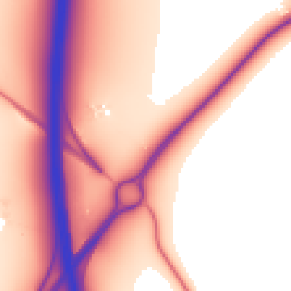 Daytime road noise heatmap for CB23 7AU