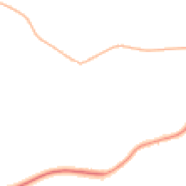 Night-time road noise heatmap for CB23 7BH