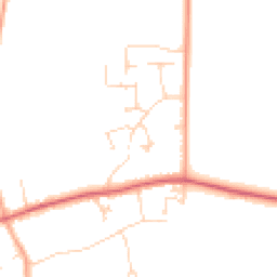 Daytime road noise heatmap for CB23 7DD