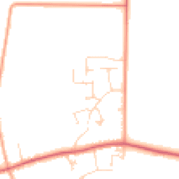 Daytime road noise heatmap for CB23 7DF