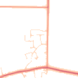 Daytime road noise heatmap for CB23 7DJ