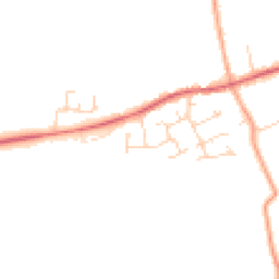 Daytime road noise heatmap for CB23 7DT