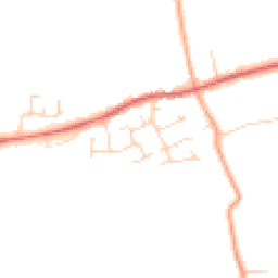 Daytime road noise heatmap for CB23 7EH