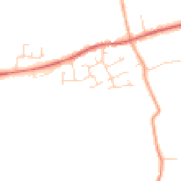 Daytime road noise heatmap for CB23 7EJ