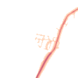 Daytime road noise heatmap for CB23 7EX