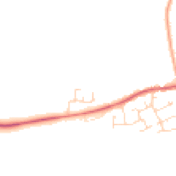 Daytime road noise heatmap for CB23 7FB