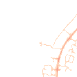 Daytime road noise heatmap for CB23 7FL