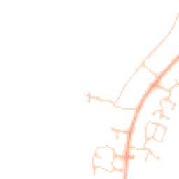 Daytime road noise heatmap for CB23 7FN