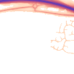 Daytime road noise heatmap for CB23 7FQ