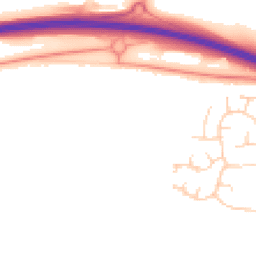 Daytime road noise heatmap for CB23 7FS