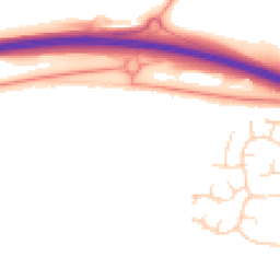 Daytime road noise heatmap for CB23 7FT