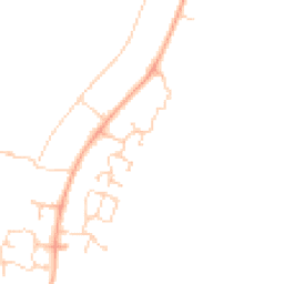 Daytime road noise heatmap for CB23 7GJ