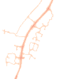 Daytime road noise heatmap for CB23 7GT